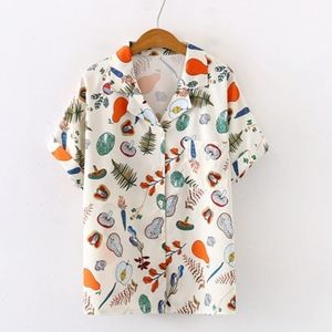 Duolin Cottagecore Button Up